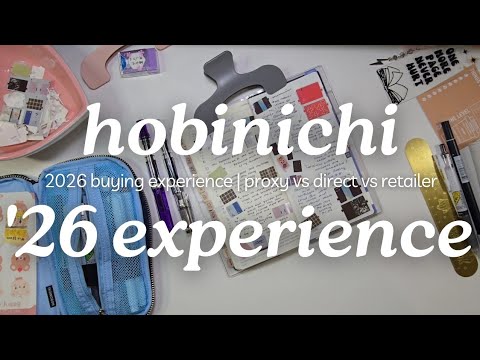 Видео: Опыт покупки Hobonichi 2026 | Давайте обсудим варианты, цены, тарифы и доставку | 26 планировщико...