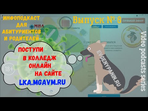 Видео: Поступаем в КИНОЛОГИЧЕСКИЙ КОЛЛЕДЖ СКРЯБИНА онлайн в 2021: Личный Кабинет Абитуриента - LKA.MGAVM.RU