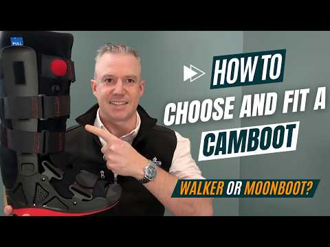 Видео: Как профессионально подогнать ботинки Camboot (также называемые Walking boots или Moon boots)