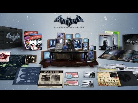 Видео: Обзор Batman Arkham Origins Collector's Edition(USA)
