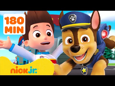 Видео: Щенячий патруль | Лучшие моменты Чейза из Щенячьего патруля! #4 с Райдером ⭐️ 180 минут | Nick Jr.
