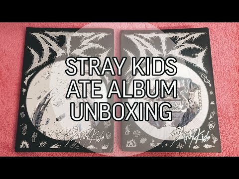 Видео: |распаковка альбомов stray kids ATE|unboxing ATE|chk chk, boom|очень эмоционально|