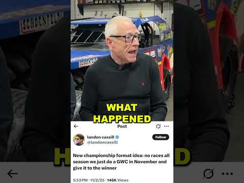 Видео: NASCAR гоняется весь сезон за зелено-бело-клетчатую модель?!