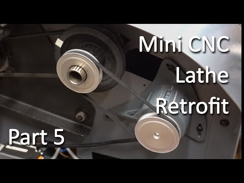 Видео: Модернизация мини-токарного станка с ЧПУ, часть 5 — замена подшипников шпинделя, энкодера шпиндел...