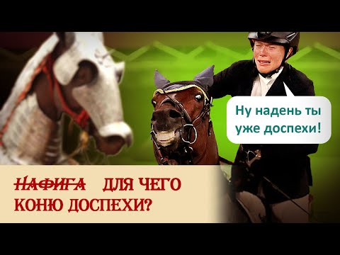 Видео: Для чего коню доспехи?