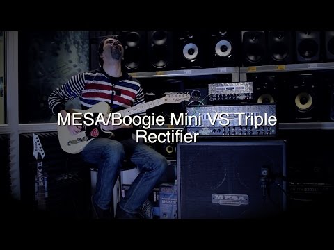 Видео: MESA/Boogie Mini против Triple Rectifier