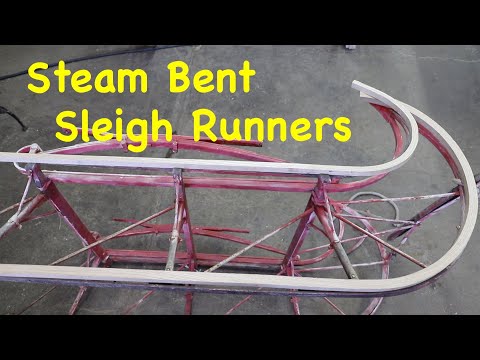 Видео: Изготовленные на заказ полозья для саней с изогнутым паровым резаком | Автомастерская Энгельса