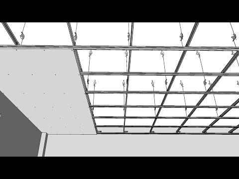 Видео: Как выровнять потолок | Пример штукатурки ровного потолка