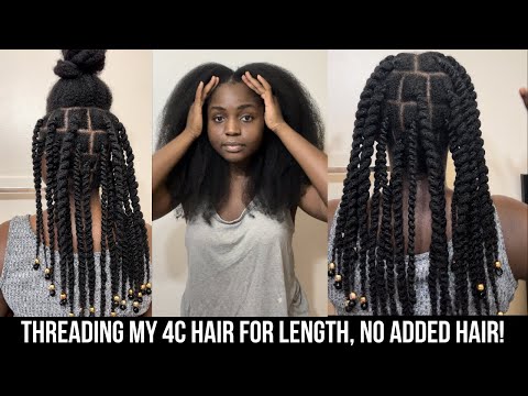 Видео: Снова наращиваю длину волос нитью 4c. Никаких дополнительных волос!!