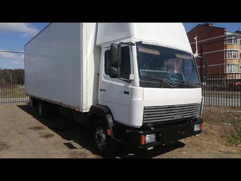 Видео: Покраска кабины Mercedes 814