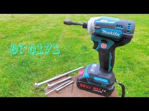 Видео: Очень качественная копия импакта ударного винтовёрта Makita DTD171 обзор разборка тест.