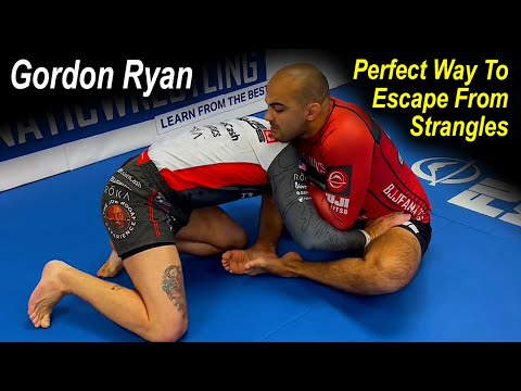 Видео: Идеальный способ избежать удушающих приемов в джиу-джитсу от Гордона Райана