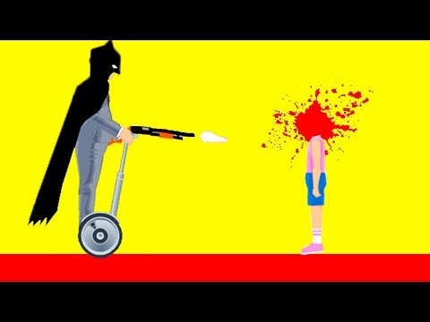 Видео: БЭТМЕН СОШЕЛ С УМА! САМЫЙ ЭПИЧНЫЙ ВЫСТРЕЛ! ПРОШЕЛ СЛОЖНЫЙ УРОВЕНЬ В ХЭППИ ВИЛС (Happy Wheels)