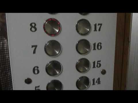 Видео: Пассажирский лифт КМЗ-(1994 г.в.), V=1 м/с, Q=400 кг (1933)