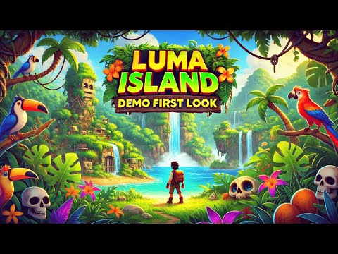 Видео: ПЕРВЫЙ ВЗГЛЯД НА ИГРУ LUMA ISLAND [DEMO]