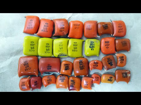 Видео: ВСЕ ТИПЫ И МАРКИРОВКИ  РЫЖИХ КМ КОНДЕНСАТОРОВ СОДЕРЖАЩИХ ПЛАТИНУ И ПАЛЛАДИЙ