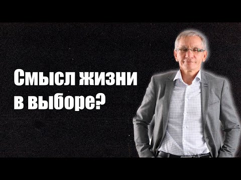 Видео: Смысл жизни в выборе? Валентин Ковалев