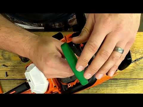 Видео: Модификации, которые должен сделать каждый владелец бензопилы Echo CS-590