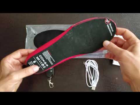 Видео: Беспроводные стельки с подогревом из Китая, обзор и отзыв об эксплуатации на велосипеде