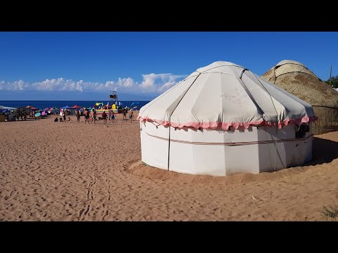 Видео: Иссыкуль, Каджи-Сай  Issyk-Kul, Kadzhi-say