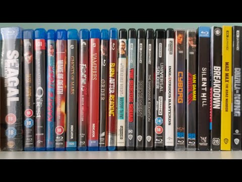 Видео: Пополнение  Blu-ray и 4KUltraHD фильмов в коллекцию