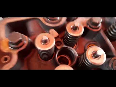 Видео: Установка головки ЯМЗ-536.Кирюша.