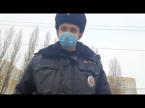 Видео: Мент хотел пощупать документы, но не получилось. Проверка по базам данных. ДПС Воронеж