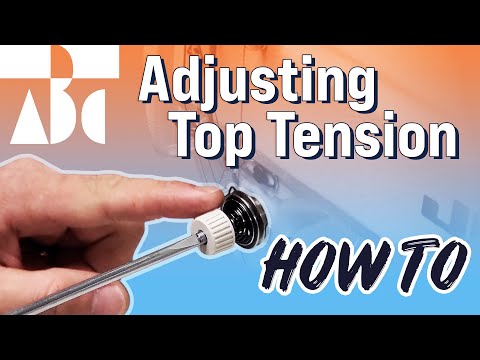 Видео: КАК ОТРЕГУЛИРОВАТЬ ВЕРХНЕЕ НАТЯЖЕНИЕ: Узел натяжения и натяжная пружина