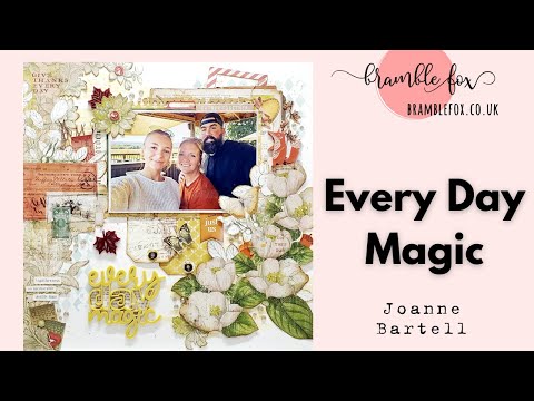Видео: Повседневная магия — макет альбома — Bramble Fox