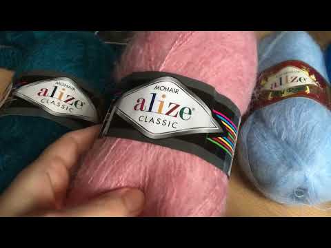 Видео: АЛИЗЕ МОХЕР КЛАССИК! КИД МОХЕР! ПРЯЖА МОХЕР - МОЯ ЛЮБОВЬ! ВЯЗАНИЕ СПИЦАМИ