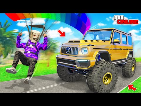 Видео: НАШЕЛ СУПЕР-ГЕЛИК ИЗ ЗОЛОТА НА ПАРАШЮТЕ! БИТВА ПАРАШЮТИСОВ В ГТА 5 ОНЛАЙН