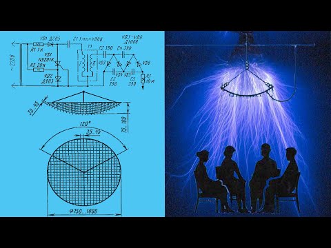 Видео: Люстра Чижевского.  Схема, сборка, описание.  DIY.