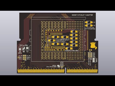 Видео: Приехали переходники Socket8 - Slot1