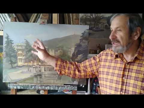 Видео: Творческий отчет о пленэре "Осенний Пятигорск"