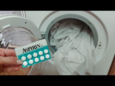 Видео: Как ваши ШТОРЫ могут быть идеально белыми и чистыми? Результат потрясающий.