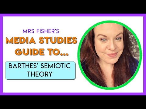 Видео: Медиаисследования – Семиотическая теория Ролана Барта – Простое руководство для студентов и препо...