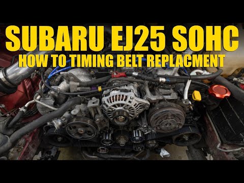 Видео: Инструкция: замена ремня ГРМ Subaru EJ25 SOHC