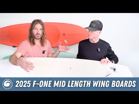 Видео: Доски F-One Rocket Surf, Rocket Crossover и Rocket Mid-Length 2025 года