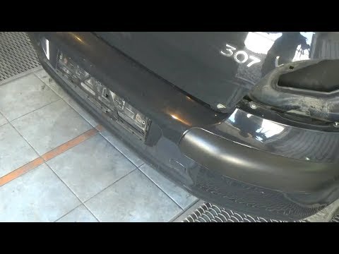 Видео: Как снять задний бампер. Peugeot 307.