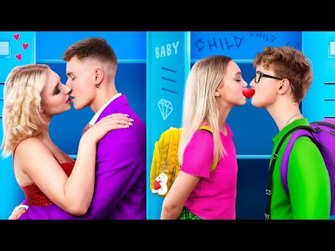 Видео: Старша vs Молодша Школа | Ботани vs Краші в Одній Школі