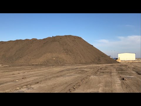 Видео: Сделал съемку огромного конуса грунта!!