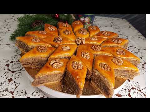 Видео: АЗЕРБАЙДЖАНСКАЯ ПАХЛАВА🇦🇿AZERBAYCAN BAKLAVASI#PAHLAVARECEPTI#TÜRKİYE#Бишкек#Казахстан#KIRGIZISTAN#