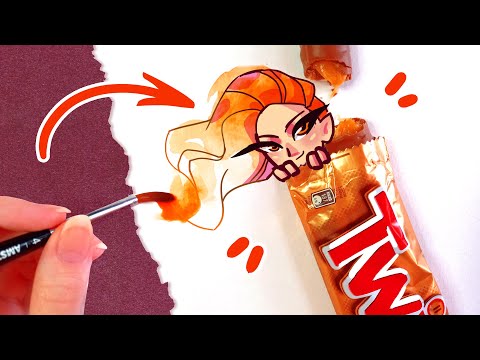 Видео: Превращаю ШОКОЛАДКИ В ДЕВОЧЕК // Хуманизация Вкусов Шоколадных Батончиков #2