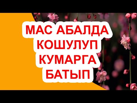 Видео: МАС БОЛУП КАЙЫН ЭНЕМ МЕНЕН КОШУЛУП КОЙДУМ // Жүрөк сырлары