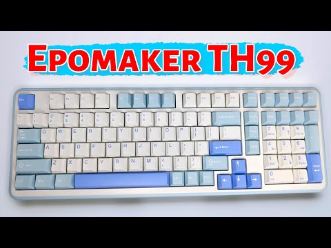Видео: Epomaker TH99 Крутая полноразмерная клавиатура