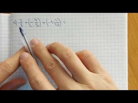 Видео: 6-сынып. 467; 470-есептер. Рационал сандарды қосудың қасиеттері.