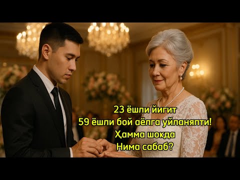Видео: 23 ёшли камбағал йигит 59 ёшли қудратли бева аёлга уйланди, лекин тунда… | Ҳеч ким эшитмаган ҳикоя