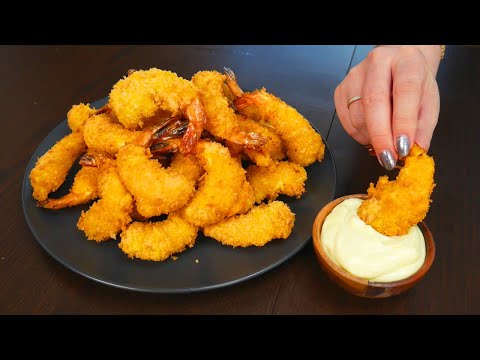 Видео: Идеальные ХРУСТЯЩИЕ Креветки и Фирменный Соус - Получится у каждого!