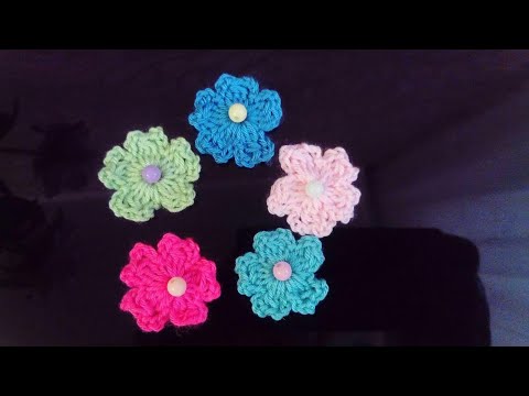 Видео: ЦВЕТОК КРЮЧКОМ / МАСТЕР КЛАСС №1