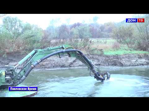 Видео: Очистка реки Битюг. г. Павловск Воронежской обл.